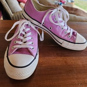 Converse Pink and White Women's Sneakers